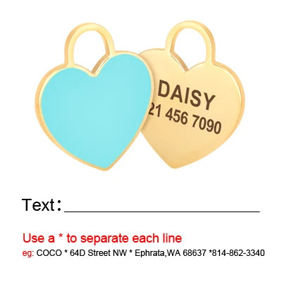 ID Tag Blue