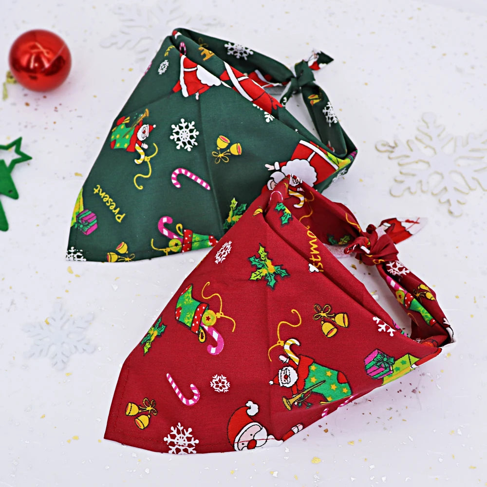 Red Santa Bandana