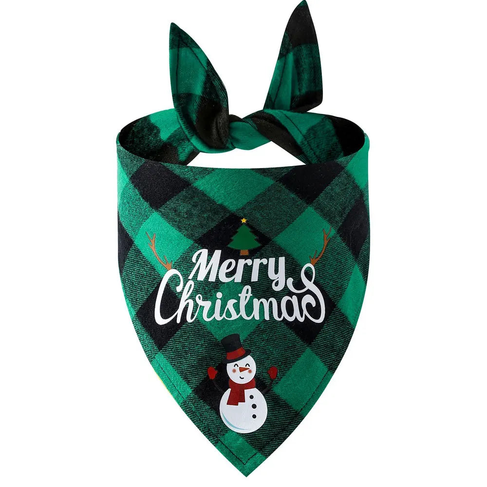 Dark Green Santa Bandana