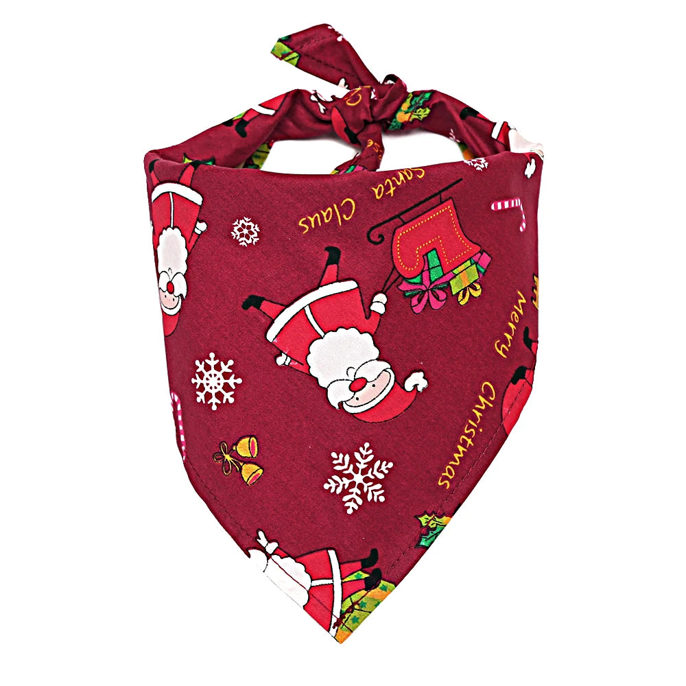 Dark Green Santa Bandana